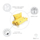 Yellow Panda Bolster Pillow Set 1 Pcs