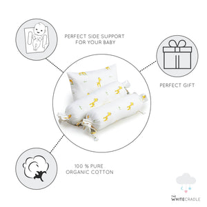 Giraffe Printed Bolster Pillow Set 1 Pcs