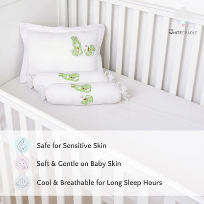 Rabbit Bolster Pillow Set 1 Pcs