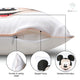 Mickey Face Twill Filled Cotton Pillow 1 Pcs