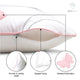 Butterfly Twill Filled Cotton Pillow 1 Pcs