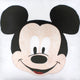 Mickey Face Twill Filled Cotton Pillow 1 Pcs