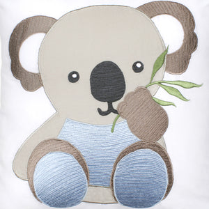 Blue Koala Twill Filled Cotton Pillow 1 Pcs