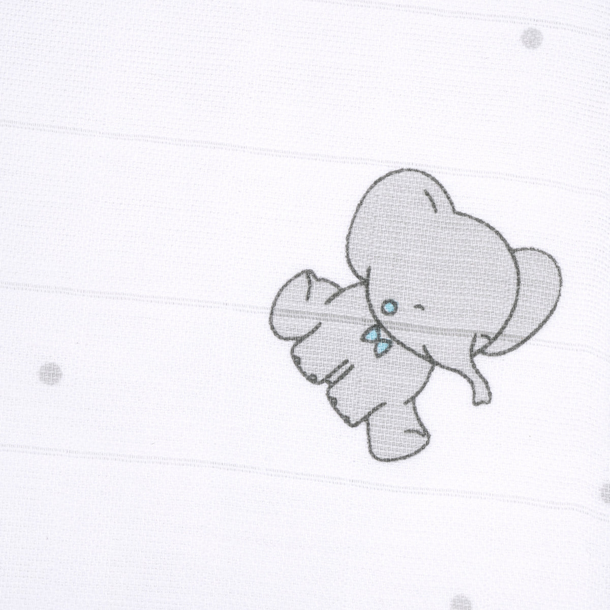 Blue Ellie With Heart Feeding Bibs And Burp 2 Pcs