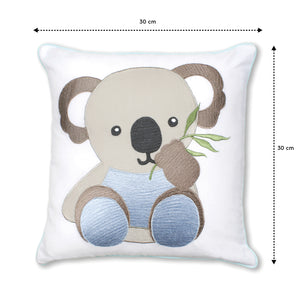 Blue Koala Twill Filled Cotton Pillow 1 Pcs