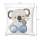 Blue Koala Twill Filled Cotton Pillow 1 Pcs