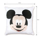 Mickey Face Twill Filled Cotton Pillow 1 Pcs