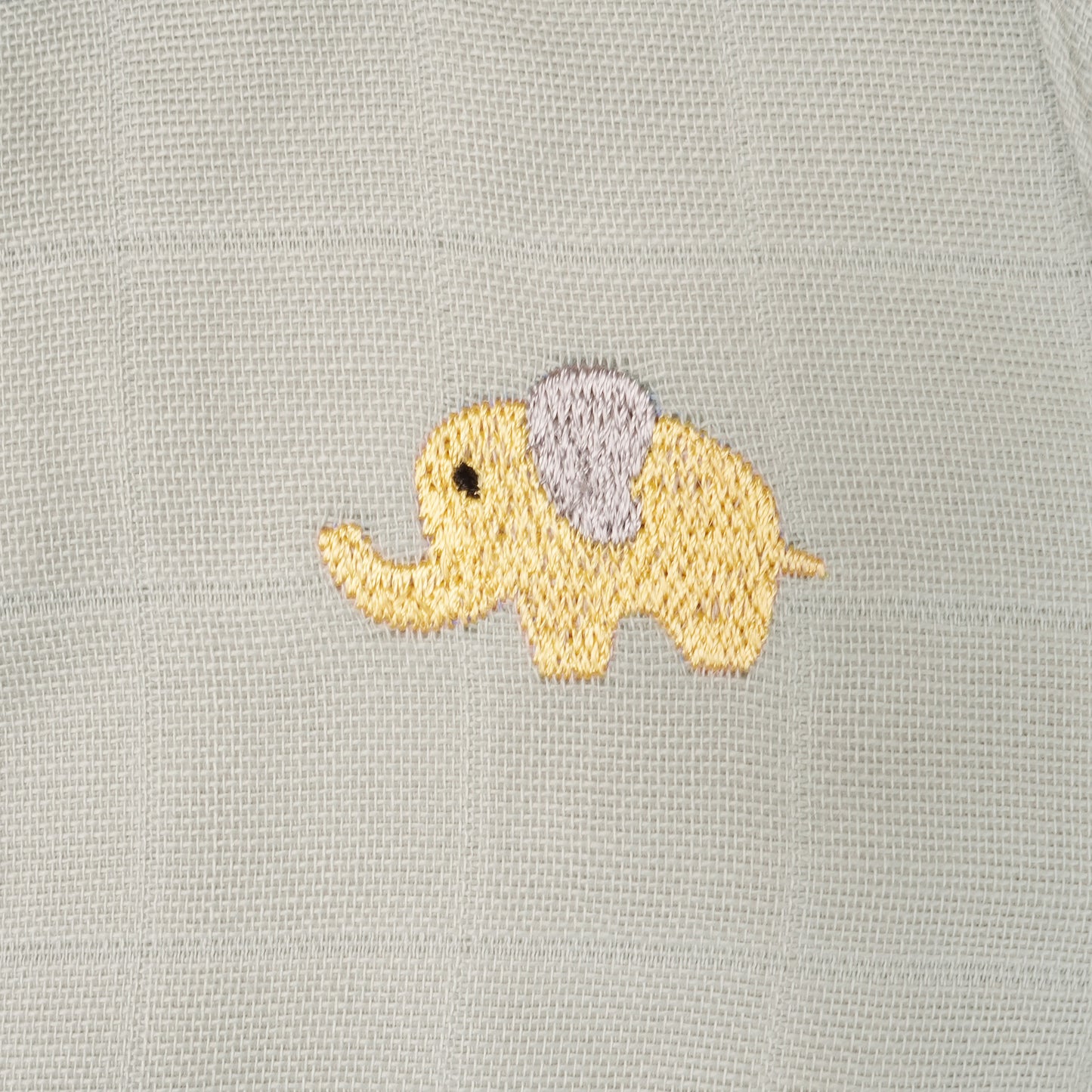 Soft Organic Cotton Baby Vest Set (Pack of 2) | Printed & Embroidered | Little Ellie with Gray Bow