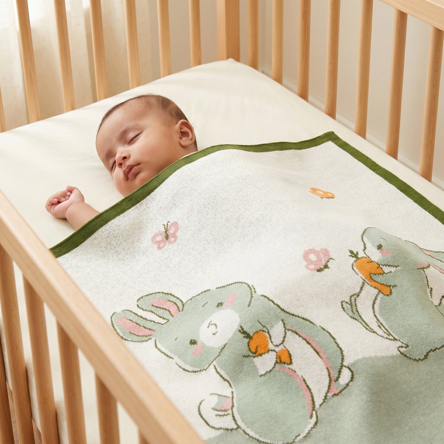 Rabbit Baby Blanket 1 Pc