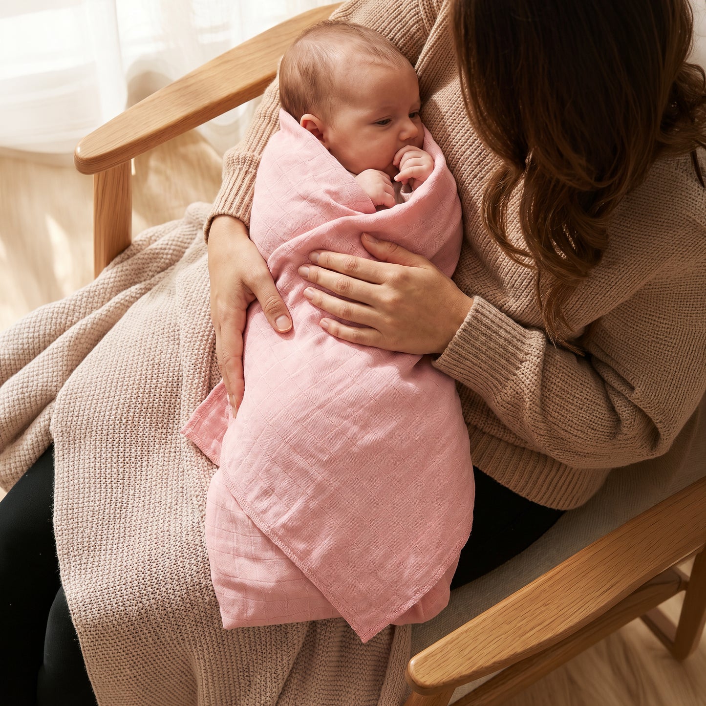 Pink Swaddles 1 Pcs