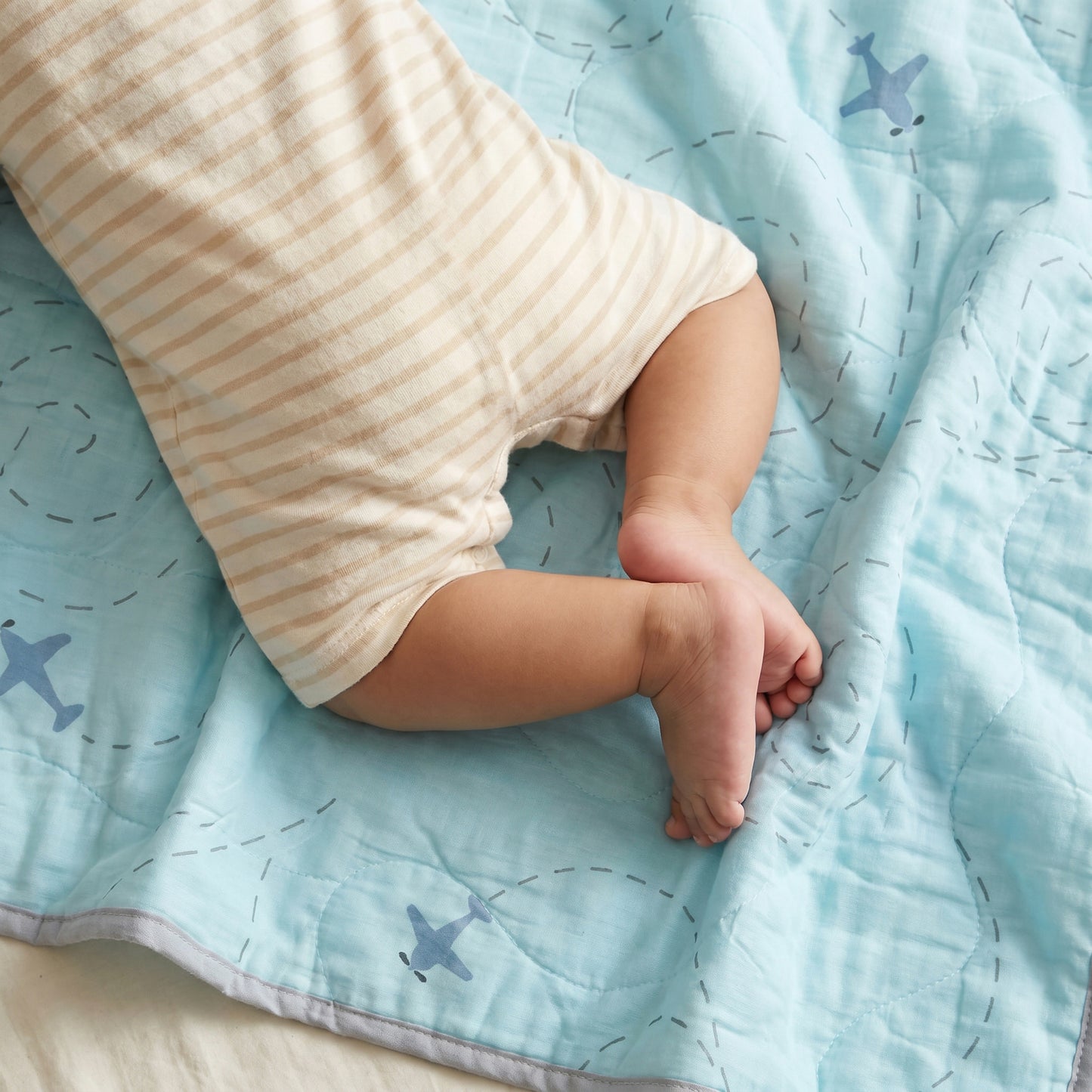 Aeroplane Baby Blanket 1pc