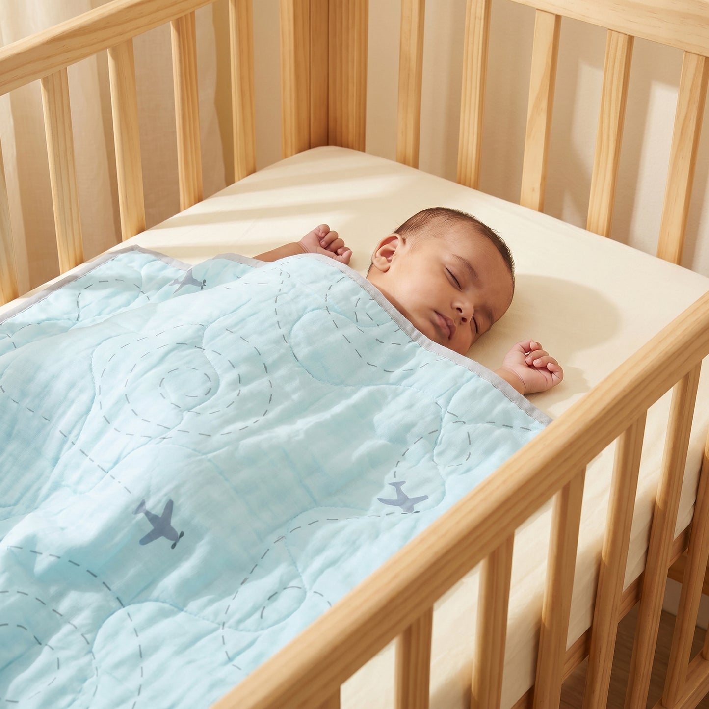 Aeroplane Baby Blanket 1pc