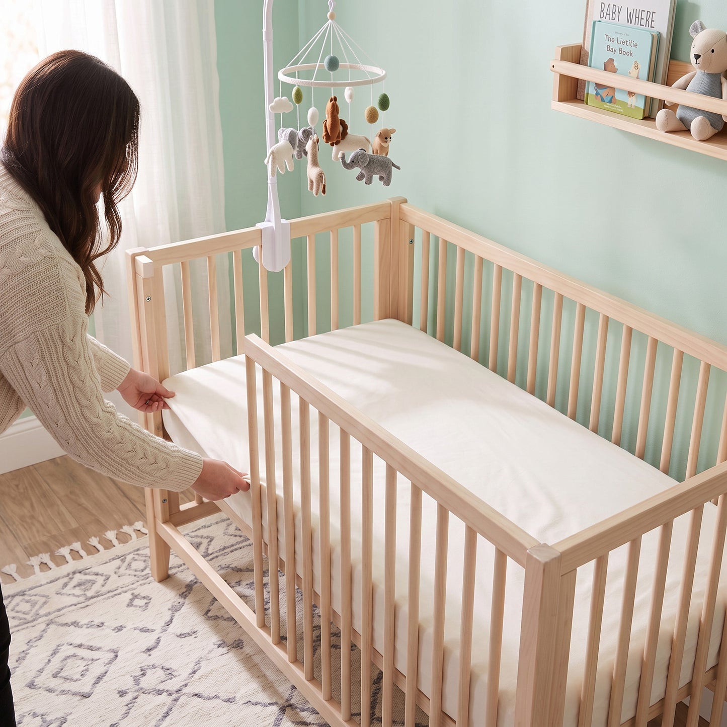 Solid Designs Crib Sheets