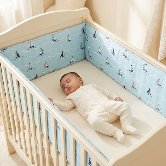 Yacht Blotch Cot Bumper