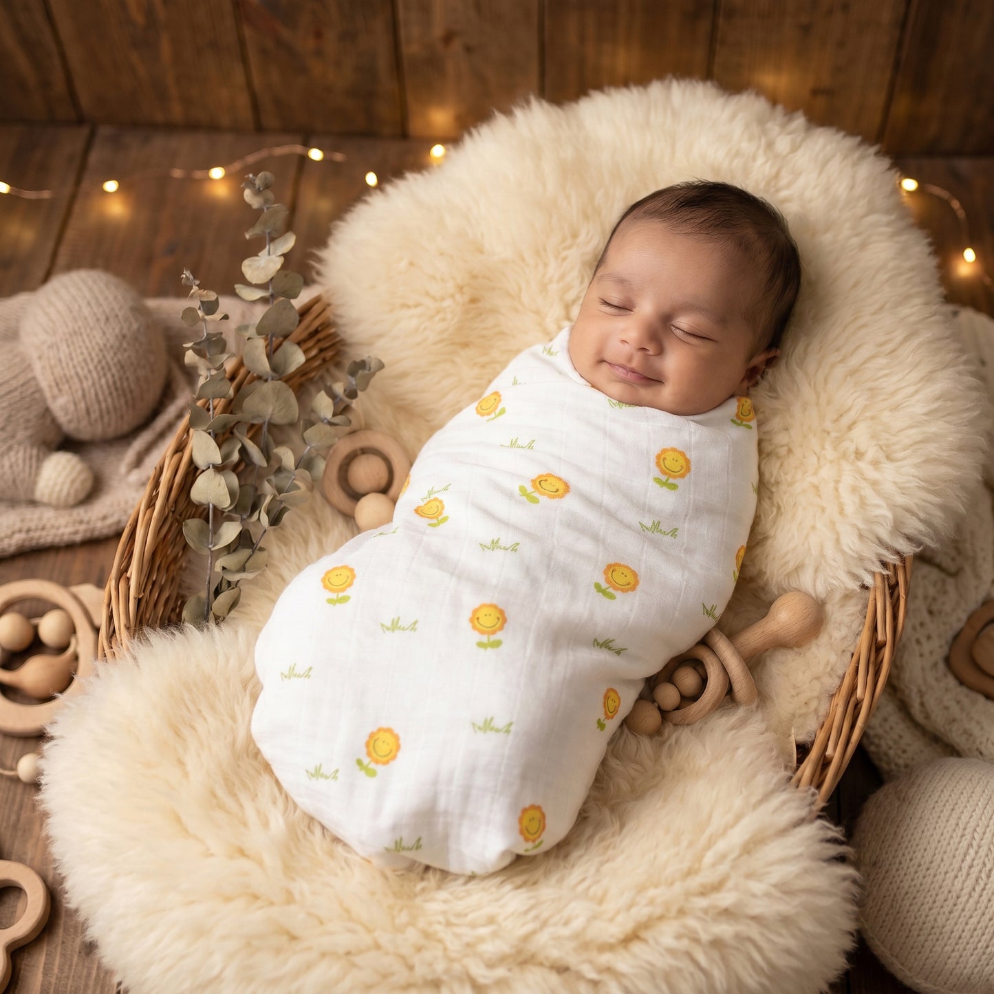 Sunflower Swaddles 1 Pcs