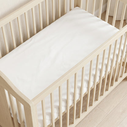 White Solid Crib Sheets 1 Pcs