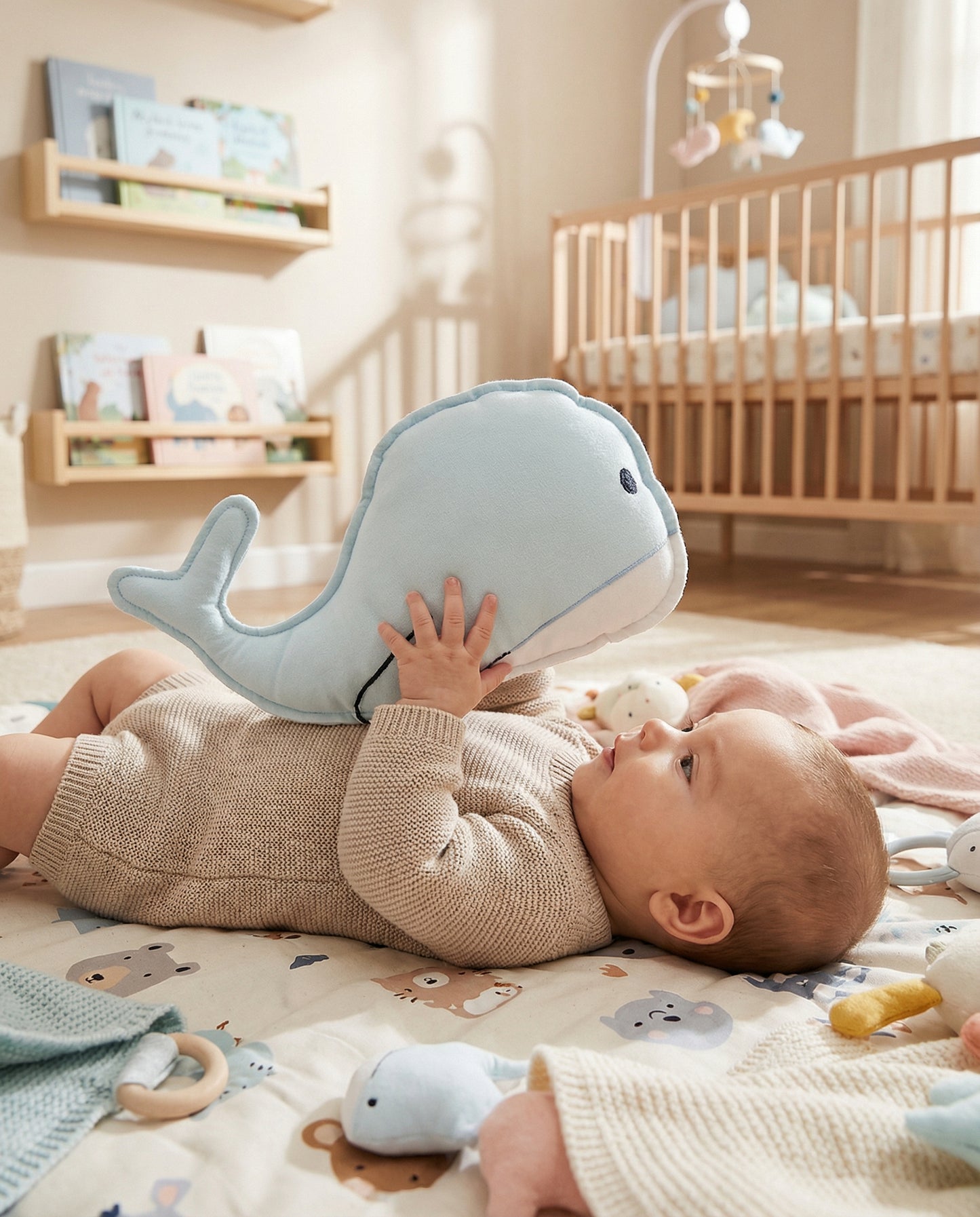 Whale Crib Toy 1 Pcs