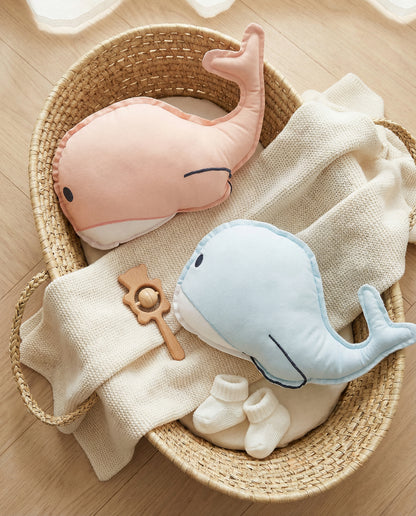 Pink Whale Crib Toy 1 Pcs