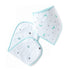 Blue Moon And Star Feeding Bibs And Burp 2 Pcs
