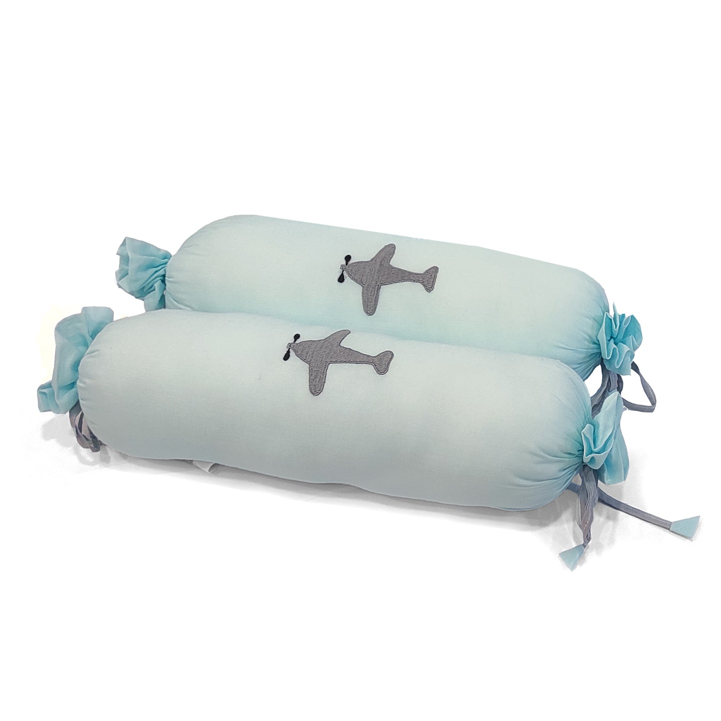 Aeroplane Bolster  Pillow Set 1 Pcs