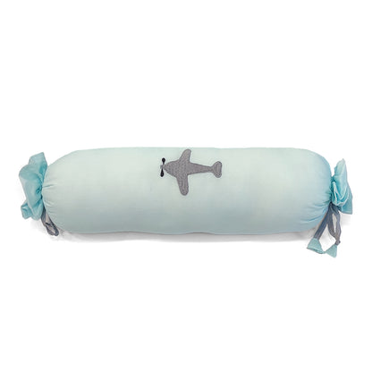 Aeroplane Bolster  Pillow Set 1 Pcs