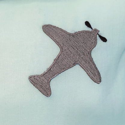 Aeroplane Bolster  Pillow Set 1 Pcs