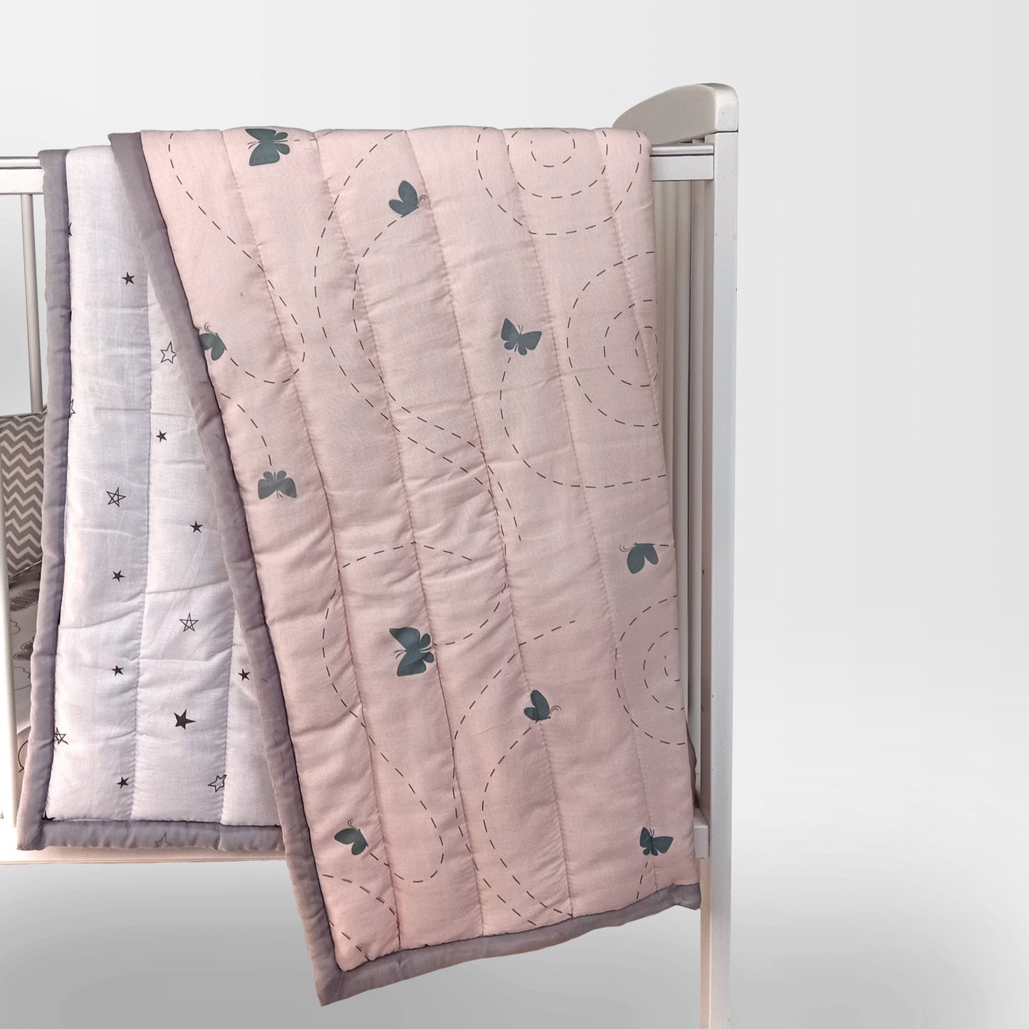 Butterfly Baby Quilt 1 Pcs