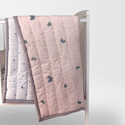Butterfly Baby Quilt 1 Pcs