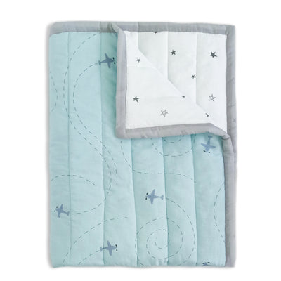 Aeroplane Baby Quilt 1 Pcs