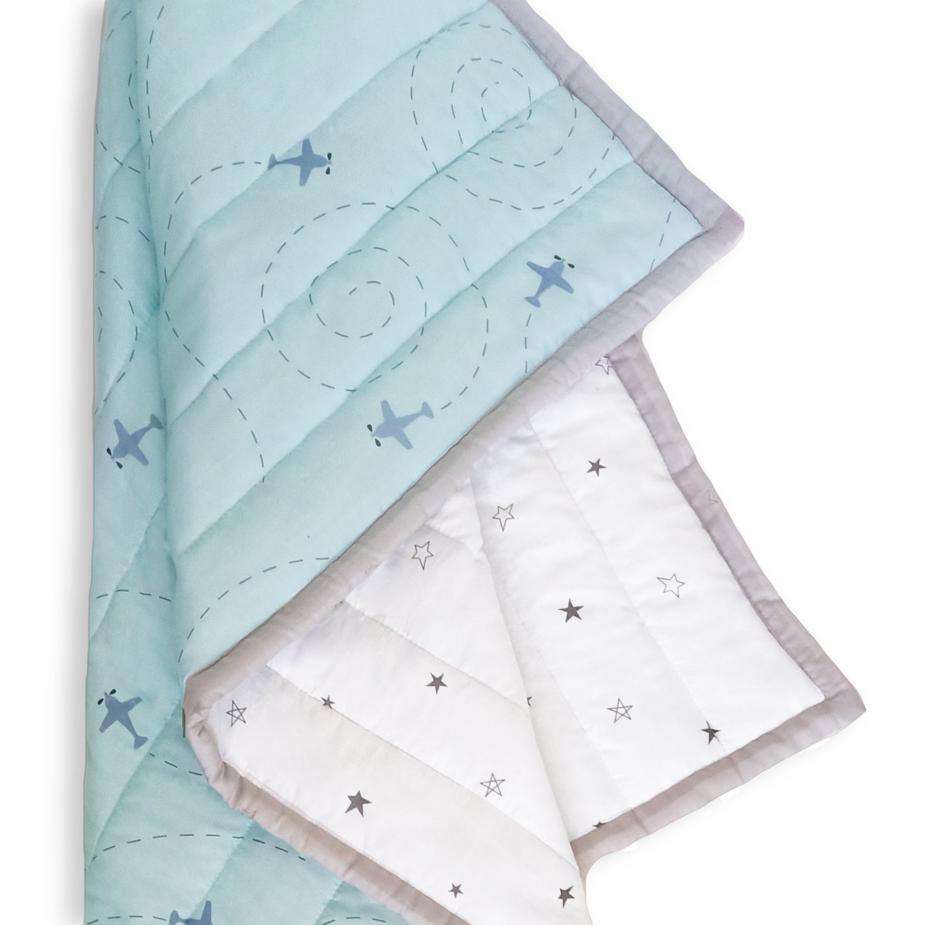 Aeroplane Baby Quilt 1 Pcs
