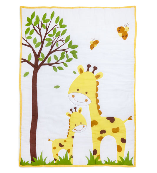 Giraffe Baby Quilt 1 Pcs
