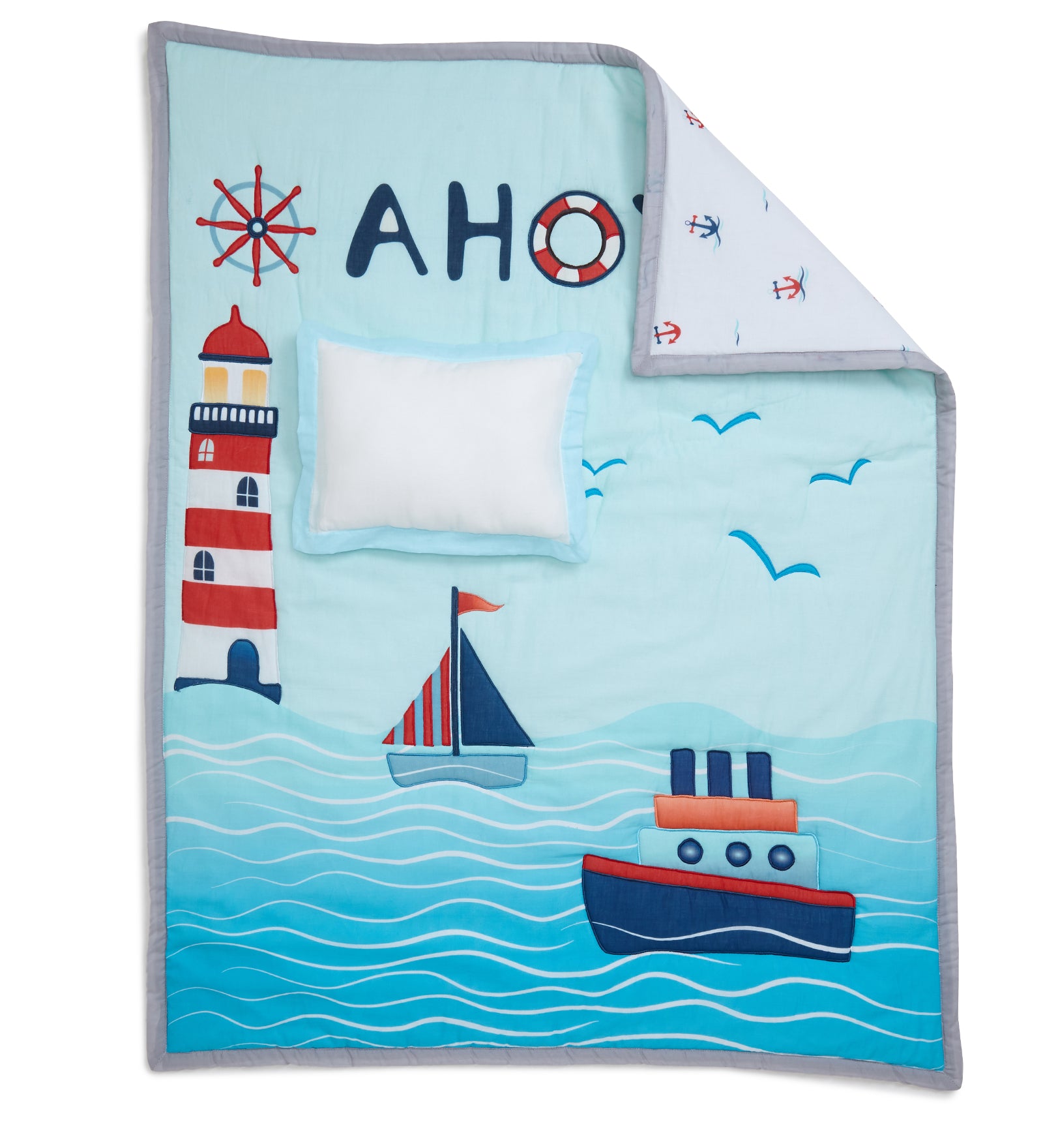Yacht Baby Quilt 1 Pcs
