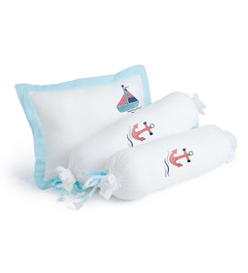 Anchor Bolster  Pillow Set 1 Pcs