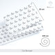 Grey Whale with Pink Dots Cot Bumper