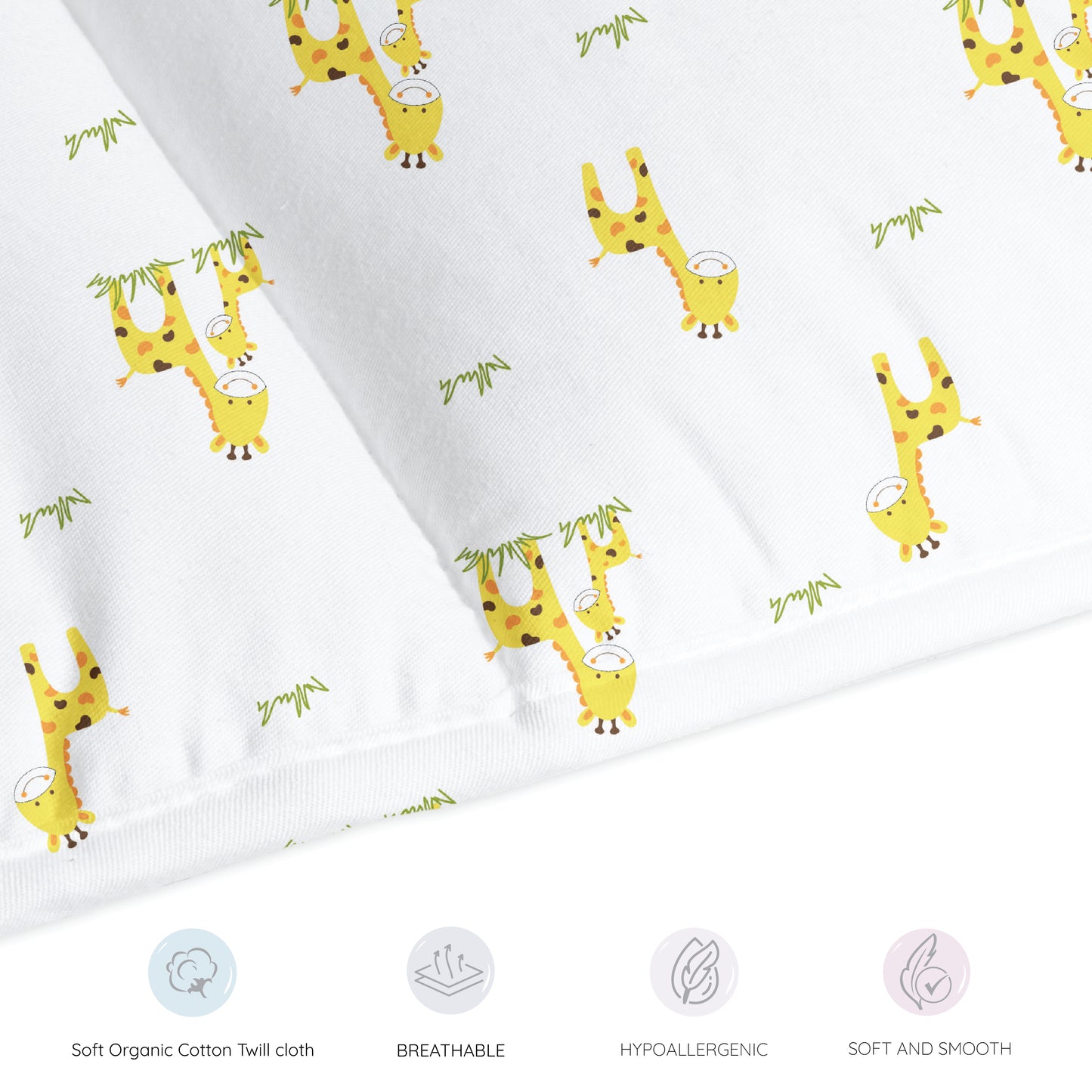 Giraffe Cot Bumper