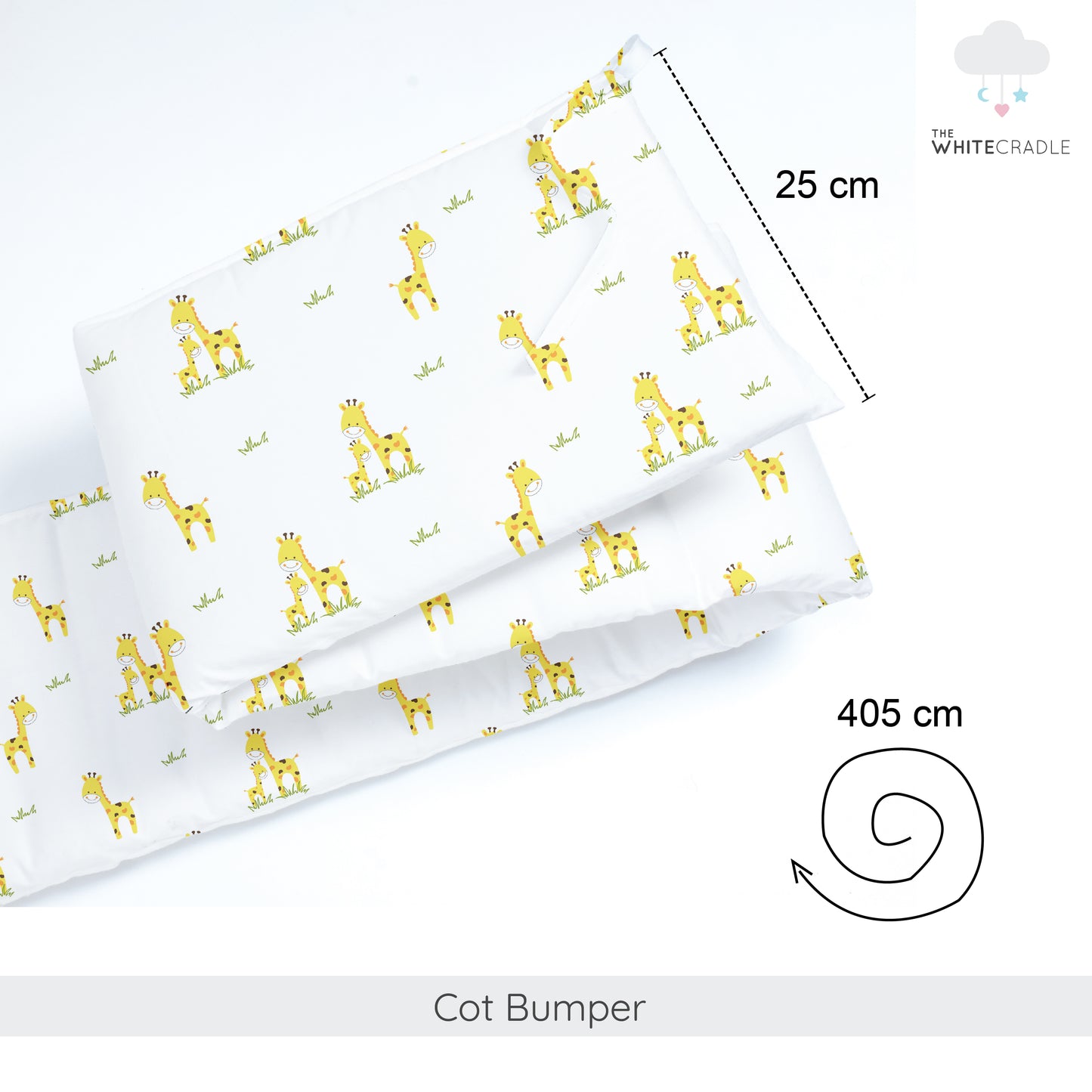 Giraffe Cot Bumper