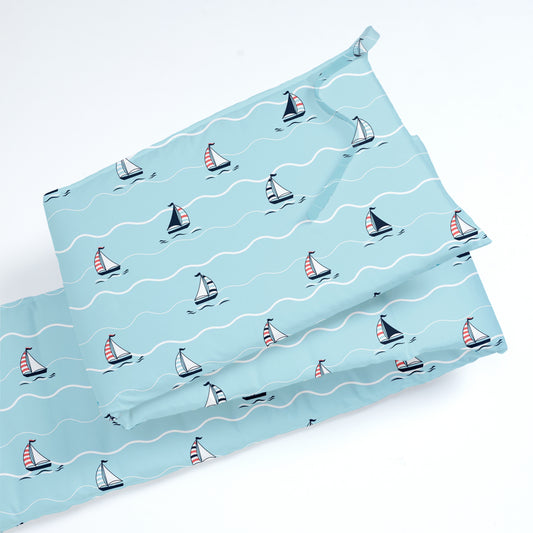 Yacht Blotch Cot Bumper