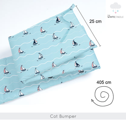 Yacht Blotch Cot Bumper