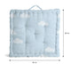 Blue Clouds Floor Cushion 1 Pcs