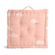 Pink Clouds Floor Cushion 1 Pcs