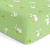 Green Bunny Crib Sheets 1 Pcs