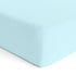 Blue Solid Crib Sheets 1 Pcs
