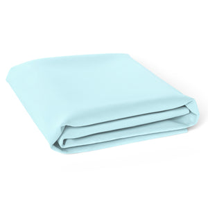 Blue Solid Crib Sheets 1 Pcs
