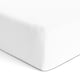 White Solid Crib Sheets 1 Pcs