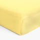 Yellow Solid Crib Sheets 1 Pcs
