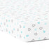 Blue Hearts Crib Sheets 1 Pcs