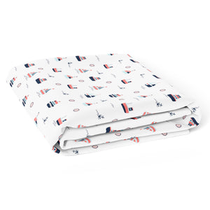 Yacht Crib Sheets 1 Pcs