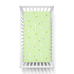 White Rabbit Crib Sheets 1 Pcs