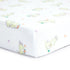 Green Rabbit Crib Sheets 1 Pcs