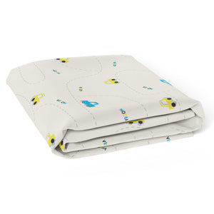 Grey Cars Crib Sheets 1 Pcs